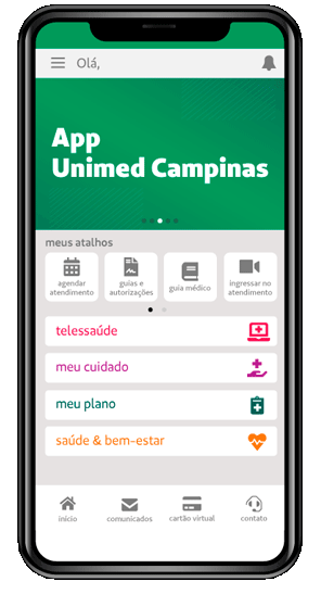 Novo app da Unimed Campinas